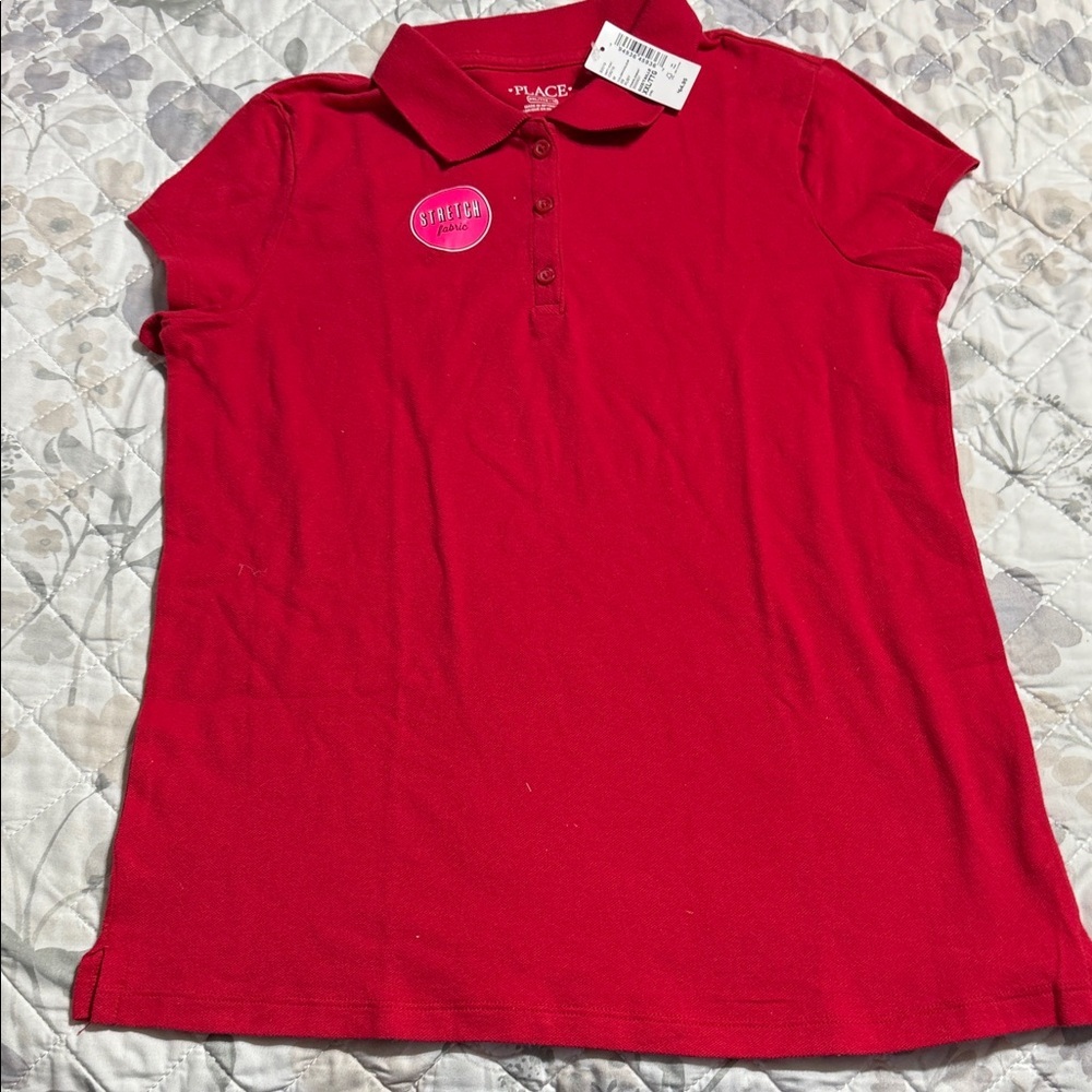 Red Children’s Place Polo Shirt XXL